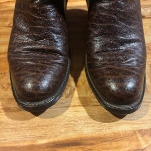 Custom made, hand made Austin Hall western boots
